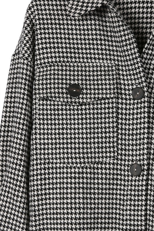 Checkered Long Shacket