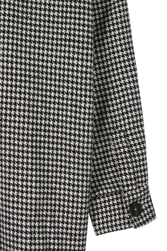 Checkered Long Shacket